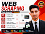 do scrape public website data into excel CSV or json