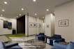 build 3d golf simulator room, virtual sport, fitting studio design, cgi arena