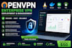 deploy and configure a secure openvpn server with web management panel