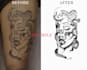 do tattoo stencil from picture