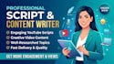 write engaging youtube video scripts and content
