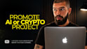 promote your ai or crypto website