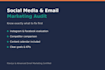audit your email and social media strategy
