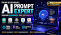 creat professional custom ai prompt