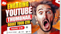 design eye catching youtube thumbnails that boost CTR