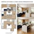 design kitchen interior, kitchen cabinets, floor plan and 3d rendering