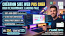 code a high performance custom landing page