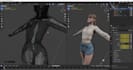 optimize avatar for talkinghead,google cloud tts,threejs glb,r3f,idle animation
