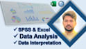 do data analysis through spss and excel