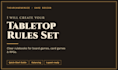 design a custom tabletop rpg rule system for you