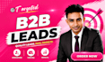 do targeted b2b lead generation and linkedin lead generation