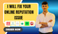 manage your online reputation carefully to fix a bad online reputation issue