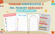 design kindergarten worksheets for the kids