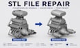 repair stl files and make 3d models print ready for 3d printing