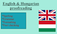 proofread english and hungarian