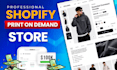 setup shopify print on demand pod stores with printful printify gelato and etsy