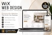 design a professional, responsive wix website
