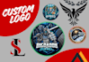 design custom gaming mascot logo