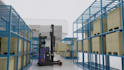 create 3d warehouse automation process 3d industrial logistics animation video