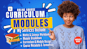 create online course curriculum content, modules and interactive workbooks