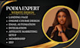 make podia, podia website, online course, teachable, course website