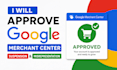 fix google merchant, misrepresentation and  suspension