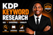 do amazon KDP keyword research SEO and category optimization
