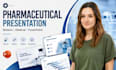 pharmaceutical presentation, biotech, medical powerpoint presentation