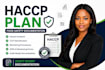 develop a haccp plan and food safety documentation