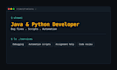 fix bugs in your java or python code