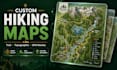design a custom hiking trail and topographic map
