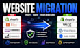 backup transfer shopify to wordpress migrate store products