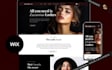 build wix lash extension website wix lash tech lash salon booking website