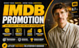 boost your imdb starmeter ranking with organic promotion