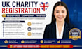 register your UK charity fast with full compliance support
