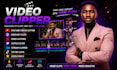be your twitch video clipper and shorts editor