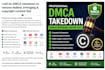 file dmca takedown notices to remove copyrighted and leaked content