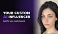 create a custom ai influencer character with a viral content vault