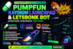 bundle on pumpfun, raydium launchpad, letsbonk bot