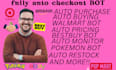 do auto checkout bot, walmart bot, purchase bot, lazada bot, kmart bot, restock