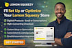 set up your lemon squeezy store for digital products and subscriptions