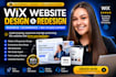 design wix website redesign wix website ecommerce website wix expert