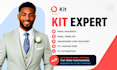 setup convertkit email sequence convertkit email template kit landing page