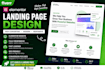 develop wordpress landing page using elementor