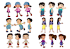 draw cartoon character illustrations