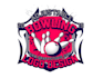 create professional bowling team logo with bar
