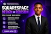 build a complete squarespace website for your business
