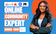 setup skool online community skool credit repair circle so community manager