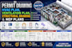 do permit drawing, hvac plan, ventilation plan, structural drawing and mep plans