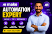 fix make com, made com, setup make com automation, make expert made automation
